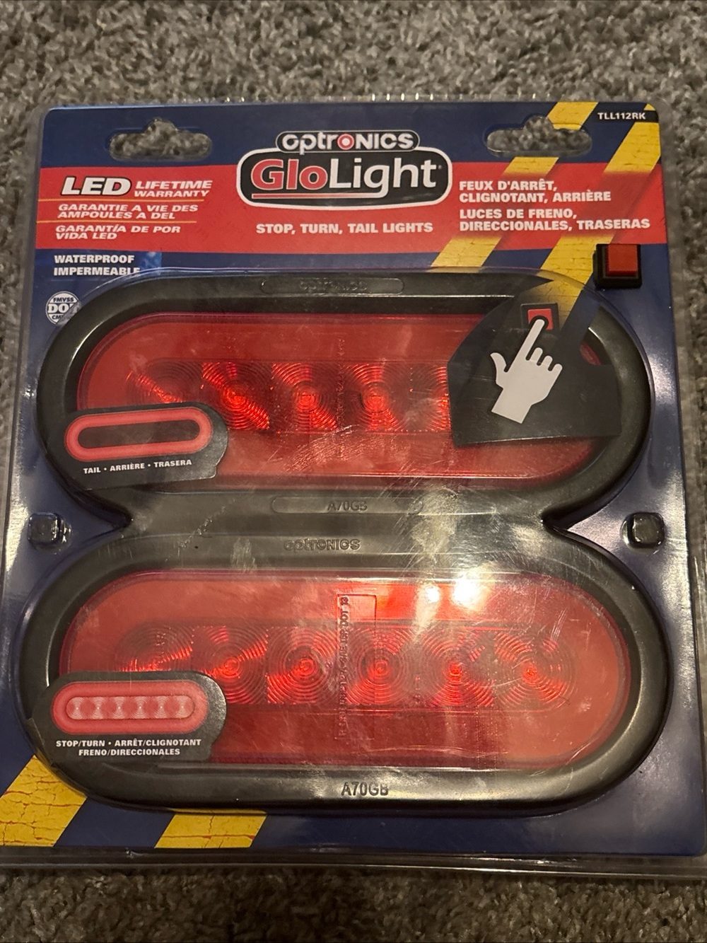 Optronics GloLight LED Stop Turn Tail Lights - Red